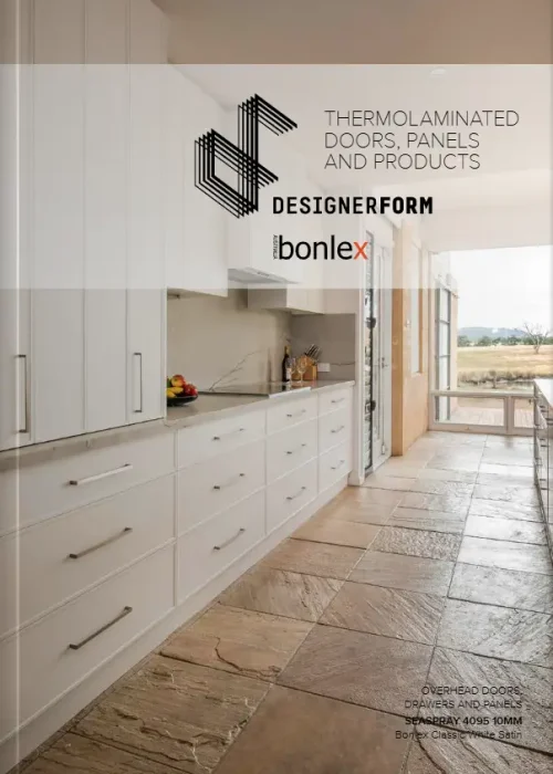 Designerform Bonlex Thermolaminated Doors, Panels and Products